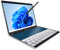 Bewinner Dual 16in Touch Display Laptop, Dual Screen Gaming Laptop, Core I7, 12 Cores 16 Threads, 18M L2 Cache, 1920x1280 HD Resolutions Ultrabook Notebook Computer Laptops (16G+128G UK
