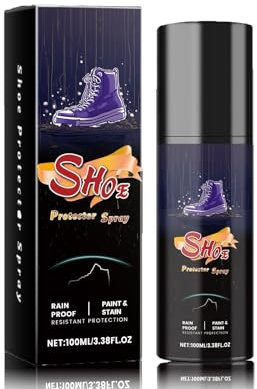 Spray imperméabilisant universel pour chaussures, spray imperméabilisant pour chaussures, résistant à l'eau et à la saleté, convient pour les sports de plein air (1P)