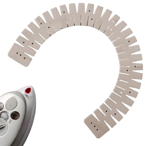 Regla de costura caliente para coser, regla de silicona flexible con guía curva, regla de planchado resistente al calor para telas, acolchados, acolchados y fabricación de pantalones, 1 pieza