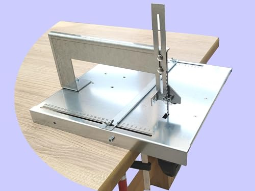 Grande tavolo per seghetto alternativo 011FR con guida a rullo per tutti i seghetti alternativi