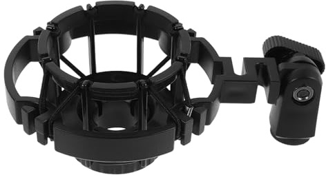 COHEALI Microphone Shock Mount for Microphone Suspension Bracket High Isolation Stable Mount for Live Streaming and Recording