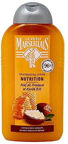 Le Petit Marseillais Shampoo mit Shea und Honig für trockenes sprödes Haar 250 ml