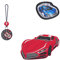 Step by Step Magic Mags „Car Race Mike“, 3-teilig, 2 Magnet-Applikationen und 1 Anhänger, als Ergänzung für den Schulranzen oder Vorschulrucksack, für Jungen