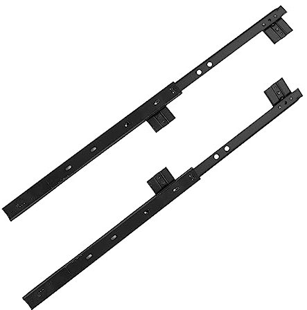 DOITOOL 1paio Scivolo Per Tastiera Freddo Vassoio Estraibile Per Scrivania Accessori Per Ufficio e Mobile Facile Installazione e Robusto