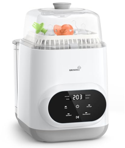 GROWNSY Babyflaschen-Waschmaschine Pro, Sterilisator und Trockner
