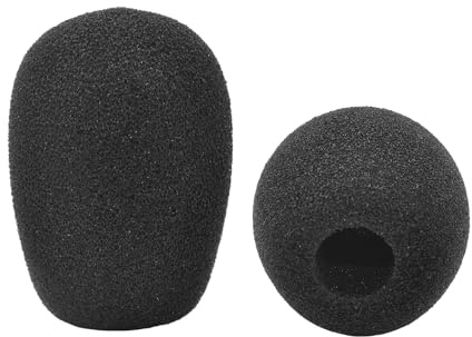 Vynetra Microfoni Spugna Schiuma Parabrezza Protezioni Coperture Per Aviazione A10 Microfoni Aviazione Cuffie Mic Cover
