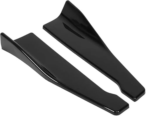 2 Pièces Bas de Caisse Extension Jupes Latérales Fit pour Peugeot 3008 2008 5008 208 308 408 207 206 Lèvre de Pare-Choc Arrière Spoiler Splitter Protection Anti-Rayures ABS Noir