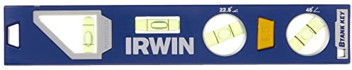 Irwin 1794153 250 Magnetic Torpedo Level, 9-Inch, Blue