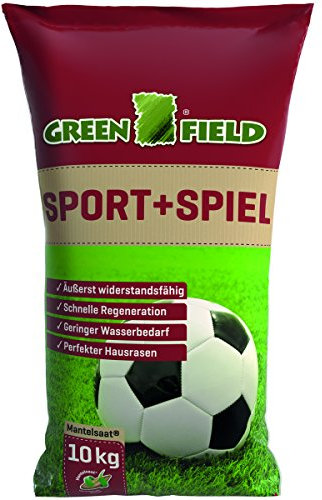 Greenfield 17803 Semences pour Gazon Idéal pour Sport et Jeux Sac de 10 kg