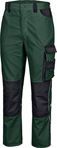 safetY&more Berufshose Extreme grün-schwarz, Gr. M