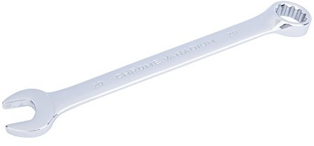 Blue Spot 5222 kromvanadin skruvnyckel, helt polerad, 17 mm, 05228