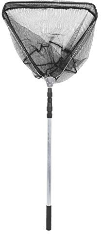 Faltbares Fischernetz, faltbares Kescher mit Teleskopstangengriff aus Aluminium, sicheres Fangen oder Freigeben von Fischen