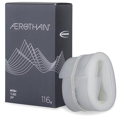 Schwalbe Aerothan Tube - High-end TPU Bicycle Inner Tube for MTB/Mountain Bikes, Trekking Bikes, Gravel Bikes, Cargo Bikes, and BMX Bikes – Made in Germany