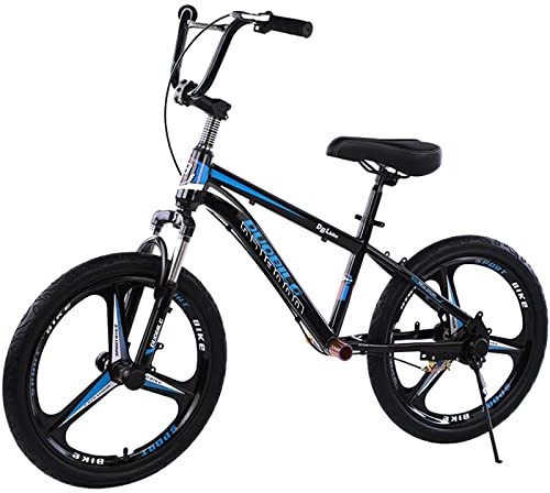 MLYY 16/18 20 Zoll Laufrad mit Bremsen/Fußstütze/Federung, Geschenk für große Kinder/Erwachsene/Jungen/Mädchen, Verstellbarer Lenker/Sitz ohne Pedal, unterstützt 100 kg (Color : Blue, Size : 16 inch)
