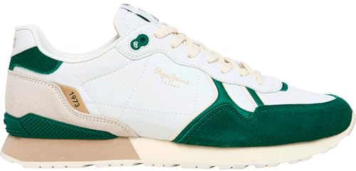 PEPE JEANS Mixte Brit Ivy M Sneaker, 40 EU