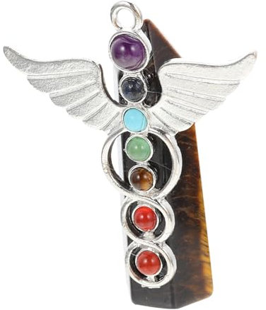 PHENOFICE Engel Kristall Ornamente Kristalle Und Steine Edelsteine ​​Zum Basteln Klare Ornamente Zum Basteln Engelsflügel Ornament Tischdekoration Kleine Figur Edelsteinstäbe