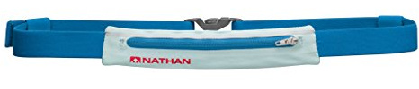 Nathan Mirage Compact Running Belt Pack. Reflective, Adjustable, Bounce-Free. Fits Phones, Keys, Cash.