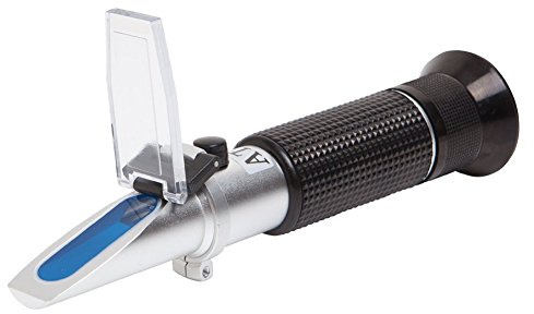 Brix Refractometer with ATC, Brix 0-32, Hydrometer in Wine Making, Homebrew Kit (0~32%)