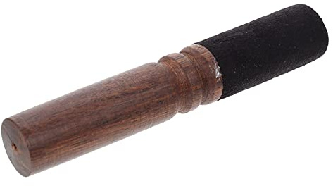 Milisten Bastón De Canto De Madera Para Cuencos Sonoros Accesorio Portable Para Musicoterapia Diseño Único y Fácil De Usar Para Decoración y Coleccionistas Longitud