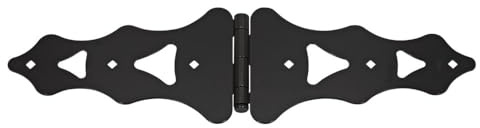 National Hardware N179-192 National Hardware 858BC 10 Ornamental Strap Surface Mount Gate Hinge - Single