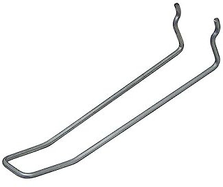 GERSO Lot de 100 crochets doubles pour plaque perforée 200