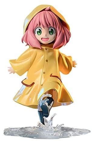 REOZIGN Spy Family Statue de Figure, Anya, yor Position Assise Figurine 15cm / 5,9 Pouces arccoat Anya PVC Figures d'action Modèle de la Collection de Jouets (Anya Forger)