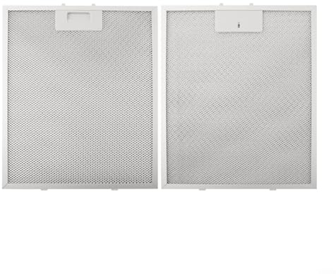 2pcs Cooker Hood Filter Extractor Fan Filters 350 X 285 X 9mm Kitchen Ventilation Filter With 5 Layers Of Aluminized Mesh For Maintain Air Circulation And Remove Smell