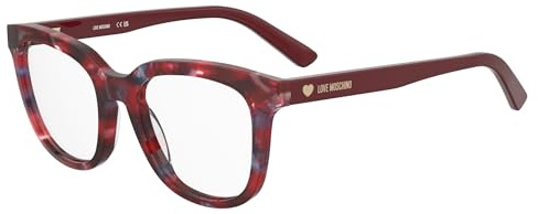 Moschino Love MOL666 Burgundy 51 Montura de Gafas