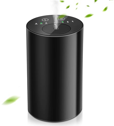 Difusor de aceite esencial sin agua, difusores sin agua para aceites esenciales, cargados por USB, portátil, mini máquina de aire, difusor atomizador de aromaterapia para el hogar, coches, oficina, 1