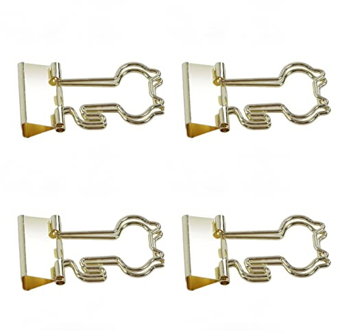 SPYMINNPOO Clips para Carpetas, Abrazaderas de Papel Fuertes y Estables para Almacenamiento de Archivos de Oficina, Clamp/Holder de Cola de Milano para Oficina, Escuela, Uso Doméstico, Hierro