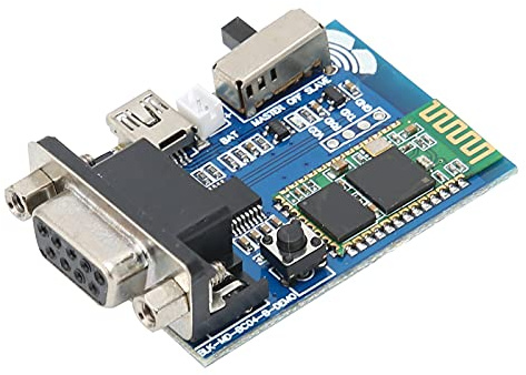 Cocoarm Serieportmodul Plast Trådlös Serieport RS232 BT Adapter 5V BT 2.1 EDR 15m Räckvidd 1200 Till 1382400bps för DOS -dataöverföringsanvändare