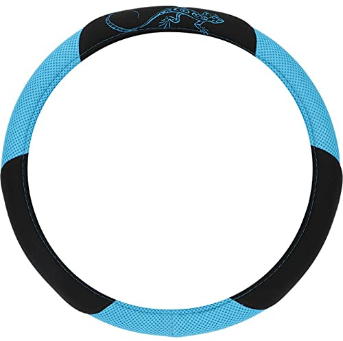 Unitec 75385 Lenkradhülle Reptilia, blau