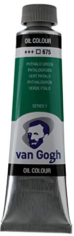 40ml - Van Gogh Ölfarbe - Phthalo grün - Series1