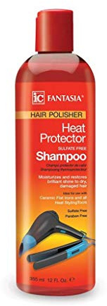 Fantasia Ic Hair Polisher Heat Proctector Sulfate Free Shampoo, 12 Oz