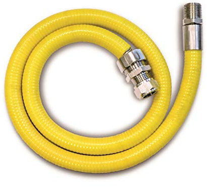 SALVUS - HOB Mate Gas Connecting Hose 1m x 1/2 BSPT Male