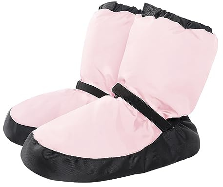 Rosefinch vuxna dans varm up booties tofflor kvinnor balettstövlar skor för stora barn och kvinnor
