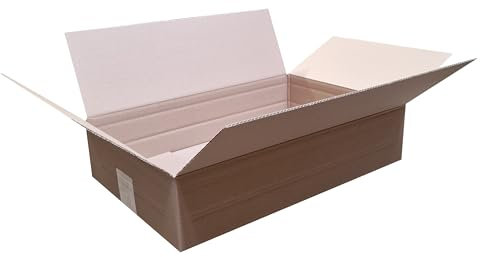5 St. Karton 600 x 400 x 150 mm Versandkarton Faltkarton Aufbewahrung-Box Paket Versandschachtel Aufbewahrung-Karton Umzugskarton