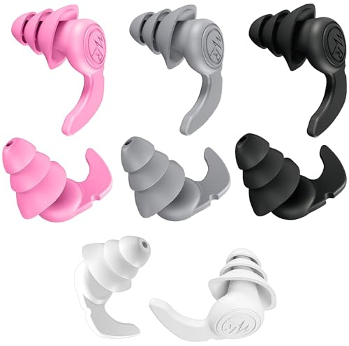 Bangbobi Swimming Taps para adultos, 4 pares de tapones impermeables de silicona reutilizables, protectores para nadar y ducharse, surfear y hacer snorkel
