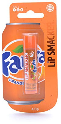 Lip Smacker - Coca-Cola Collection - Orange Fanta Lip Balm for Kids - Fanta Orange Flavour - Sweet Gift for Your Friends - Single Blister Pack