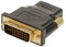DVI-I collegamento doppio (24 + 5 Pin) maschio a HDMI adattatore femmina standard per HDTV