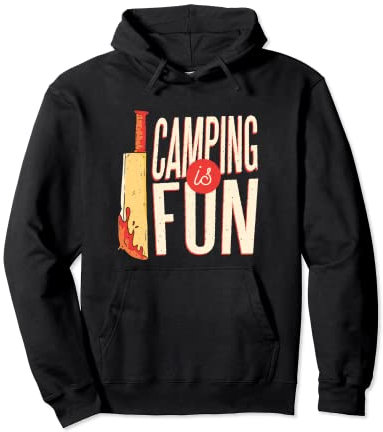 Couteau sanglant amusant pour camping et vacances en famille Sweat à Capuche