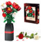 GaoDeBuChou Roses Flowers Bouquet Building Set,Botanical Toys Gifts for Boys Girls Age 8 9 10 11 12 13 14+ Teens Adults,Compatible with Major Brands(761PCS)
