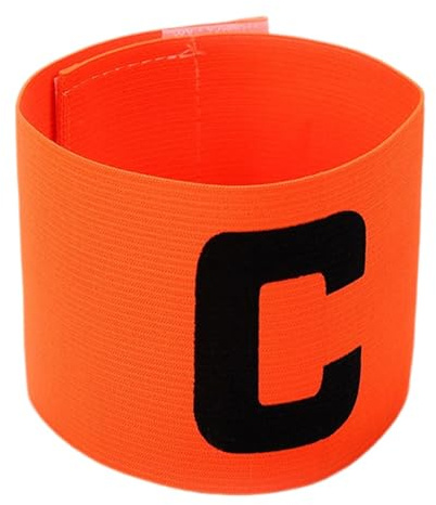 Braccialetti Da Capitano Unisex - Fascia Da Capitano Di Calcio | Fascia Da Braccio Per Capitano Della SQUDRA Di Pallavolo | Fascia Da Braccio Sportiva Con Cinturino Da Calcio | Fasce Da Braccio Sport