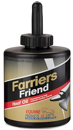 Equine Products Farriers Friend Hoof Oil 800ml with Brush