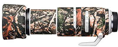 easyCover - Lens Protection Camouflage Cover - Objektivschutz - Schutz für Ihr Kameraobjektiv - Geeignet für Canon RF 100-500mm F4.5-7.1L is USM - Wald Camouflage