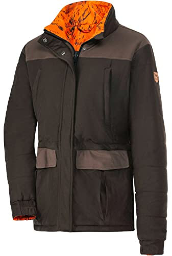 Parforce Damen Winter-Wendejacke Sphere Signalorange/Braun L