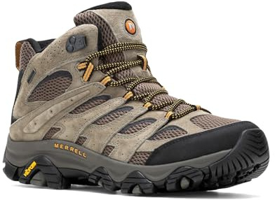 Merrell Moab 3 Mid GTX, vandringsstövlar för män, Valnöt, 44.5 EU