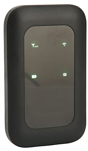 ASHATA 4G LTE Mobile WiFi Hotspot, Portable Card Inserted Router for Gaming Travel Festival, Wireless Portable WiFi Hotspot, 3G 4G High Speed Router, for Laptop Tablet Phone