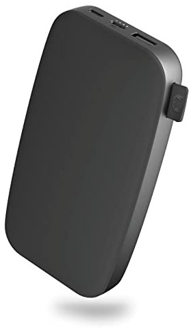 Fresh 'n Rebel Powerbank 18000mAh - USB-C in & Out - Schnelles Aufladen (Fast Charge 20W) - 6 Sicherheitsmerkmale - Tragbarer externer Akku für iPhone und Android (Storm Grey)