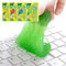 Nettoyeur Clavier, Cleaning Gel, 4 Pièces Nettoyant Clavier, Gel Nettoyant Voiture, Slime Nettoyage pour Intérieur, Nettoyage des Crevasses, Slime pour Nettoyer la Voiture, Nettoyer la Poussière
